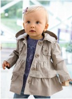 preciosa chaqueta otoño invierno para tu niña